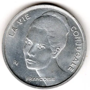 FRANCIE. Reklamní žeton. La vie conjugale.