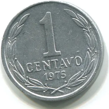 Sběratelství CHILE. 1 centavo 1975.