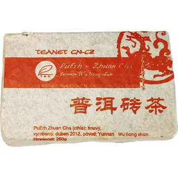 Čaj PU ERH lisovaný 2012 Wu Liang Shan Zhuan Cha 250g
