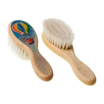 kartáč na vlasy Kartáček na vlasy pro novorozence - balón se zebrami