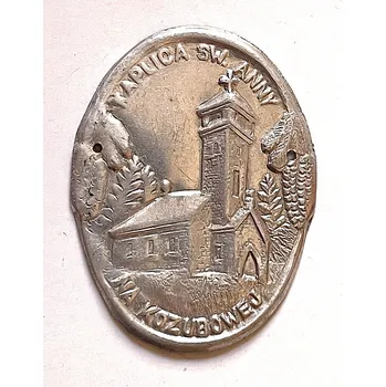 Sběratelství KAPLICA šw. Anny na Kozubowej. Štítek na hůl.