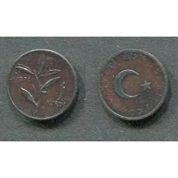 TURECKO. 1 kurus 1971. KM-895a