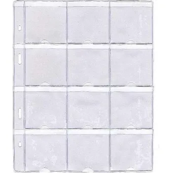 Obal pro sběratelský předmět Schulz List STANDARD na mince v papírových rámečcích