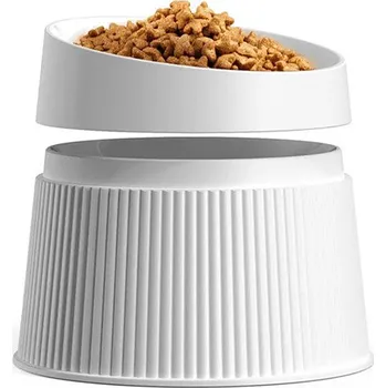 miska pro kočku UAH Pet Elevated miska, bílá, 150 ml