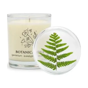 Svíčka Sójová svíčka Botanicandle - velká - geranium, eukalypt, levandule