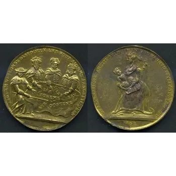 Holandská medaile na válku o rakouské dědictví 1742.