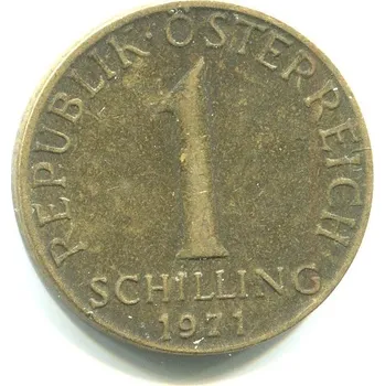 RAKOUSKO. 1 Schilling 1971.