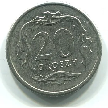 POLSKO. 20 groszy 2009.