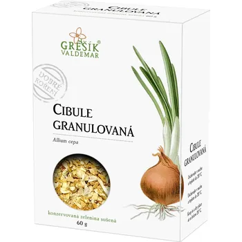 Koření Valdemar Grešík - Natura s.r.o. Cibule granulovaná 60g