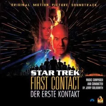 Zahraniční hudba LP Jerry Goldsmith: Star Trek: First Contact / Der Erste Kontakt (Original Motion Picture Soundtrack) CLR 2024 Coloured Tricolor Splatters Vinyl