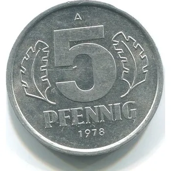 NDR. 5 Pfennig 1978.