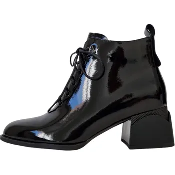 Dámská zimní obuv Ladies dámská kotníková obuv AZL2430 černá lakovaná Filtr velikosti obuvi: 40