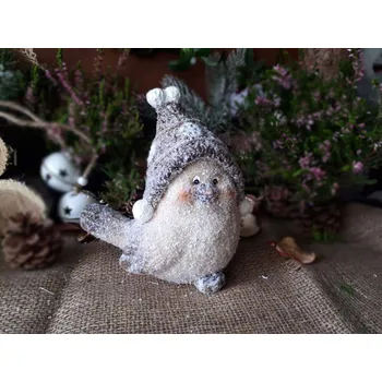 Vánoce Zimní ptáček