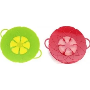 Poklice Silikonová poklička proti přetečení hrnce mix barev