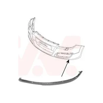 Příslušenství karosérie Spoiler VAN WEZEL 3748503