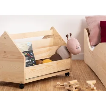 Dětský pokoj ADEKO KUTU 1 60 Dřevěná truhla na hračky