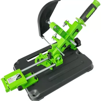 Stojan na brusku SILVER S10577 stojan na úhlovou brusku s posuvem zelený