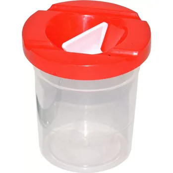 Vodová barva Kelímek na vodové barvy bezpečnostní uzavíratelný 9 cm