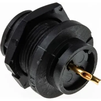 Elektrická zásuvka Switchcraft Kulatý konektor, Montáž na panel, počet kontaktů: 2, Zásuvka, pohlaví kontaktu: samice, IP68, IP69K