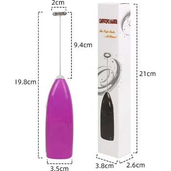 Ruční šlehač | šlehač na mléko, vajíčka... více barev - nachová