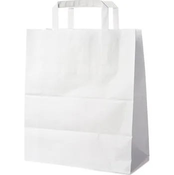 Dárková taška Papírová taška 26x14x32 cm bílá 250ks