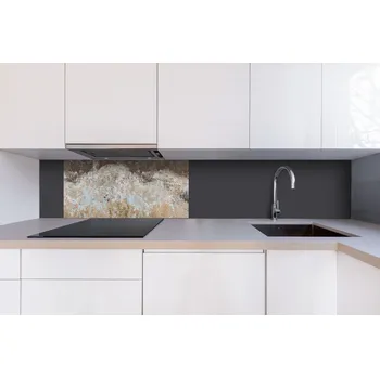 Obklad DIMEX | Dibond za kuchyňskou linku DBW-08040-270 | 80 x 40 cm | Betonová zeď s trhlinami + Dibond deska za kuchyňskou linku DIMEX v rozměru 80 x 40 cm, motiv Betonová zeď s trhlinami