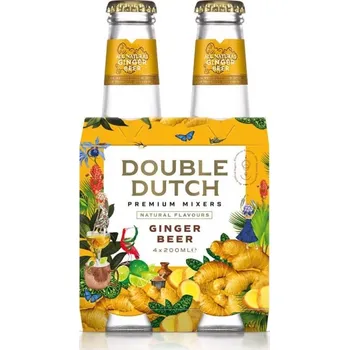 Limonáda Double Dutch Ginger Beer 200ml Balení: 4ks