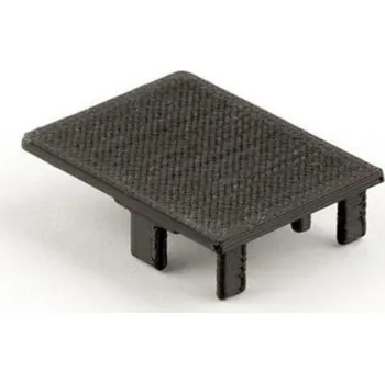 LED páska Deko-Light koncovka pro Combo profil klick U, 25 + V5-U-2510, černá, 2 ks 988143