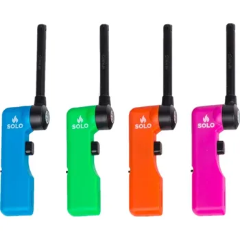 Svíčka Solo - zapalovač otočný 19 cm, mix barev