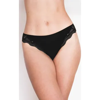 Dámská móda Valencja Černé kalhotky - Eldar XL