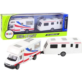 autíčko Mamido Sada vozidla Obytný karavan Kovové komponenty