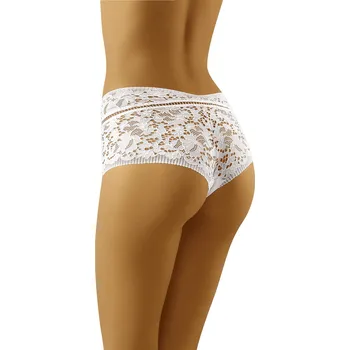 Dámské spodní prádlo Šortky Sari White - Wol-Bar S