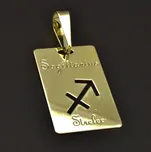 Goldpoint Zlatý přívěsek znamení střelec Váha: 1.23 g