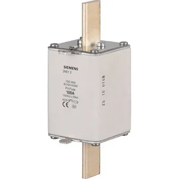 Pojistka s centrovanými vývody 125A NH1 gPV Siemens 1kV