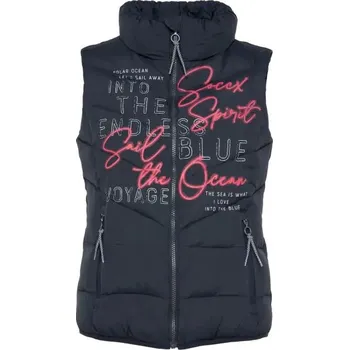 Dámská vesta Soccx Dámska Vesta Tmavá modrá 2XL