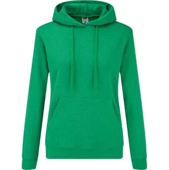 Dámská mikina Classic Lady-Fit Hooded Sweat mikina dámská S retro heather green