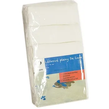 Prem International Látkové pleny De Luxe 70 x 70 cm 5 ks bílé látková plena Prem International Látkové pleny De Luxe 70 x 70 cm 5 ks bílé