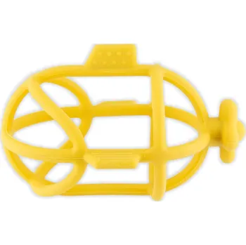 Kousátko Bo Jungle silikonové kousátko B-Submarine Yellow