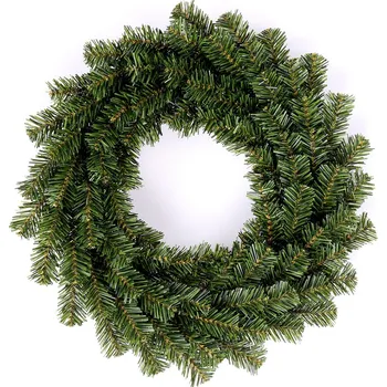 Věnec Umělý věnec nezdobený 550-0014 zelený 40 cm