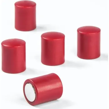 Kancelářský nábytek Kancelářský magnet OF-2 červený - sada 10 ks