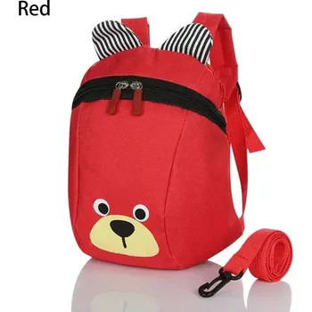 Dětský batoh Batůžek pro nejmenší | dětský batoh, styl medvídek - červená