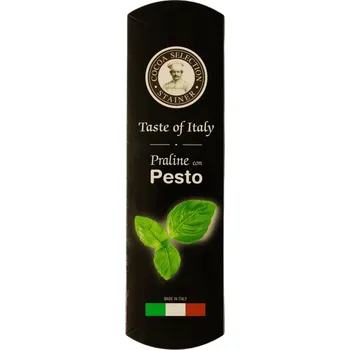 Čokoláda Stainer pralinky s pestem (con Crema di Pesto) 3ks 29,4g