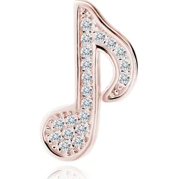 Přívěsek Stříbrný přívěsek RŮŽOVÁ NOTA Ag 925; ≤1,1 g.