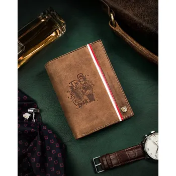 Peněženka Velká vlastenecká pánská kožená peněženka