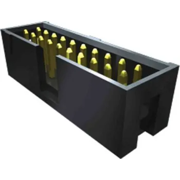 Elektrický konektor Konektor PCB, řada: TSS, počet kontaktů: 10, počet řad: 2, rozteč: 2.54mm, orientace těla: Pravý úhel, Průchozí otvor,