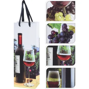 Dárková taška Dárková taška na láhev (4 motivy) víno