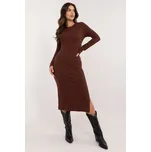 Lakerta Šaty s vázáním na zádech tmavě hnědé Velikost: L