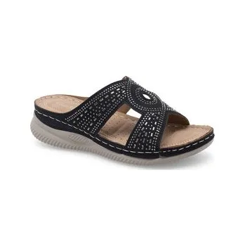 Dámské pantofle Nazouváky Clara Barson WYL05010-30 Černá 40