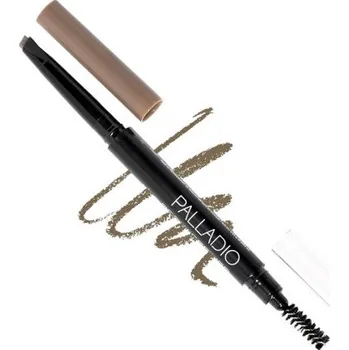 Tužka na obočí Tužka na obočí s kartáčkem POPELAVĚ HNĚDÁ - Palladio - 0,24 g