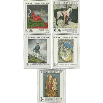 Sběratelství Umění 1968 - čistá - č. 1729-1733